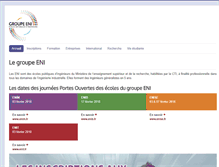 Tablet Screenshot of ingenieur-eni.fr